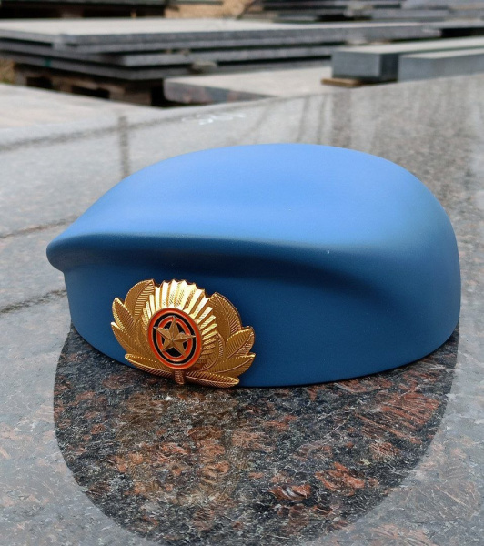 Берет (22*19*8, гранит Габбро, цвет синий, 1845) арт:734